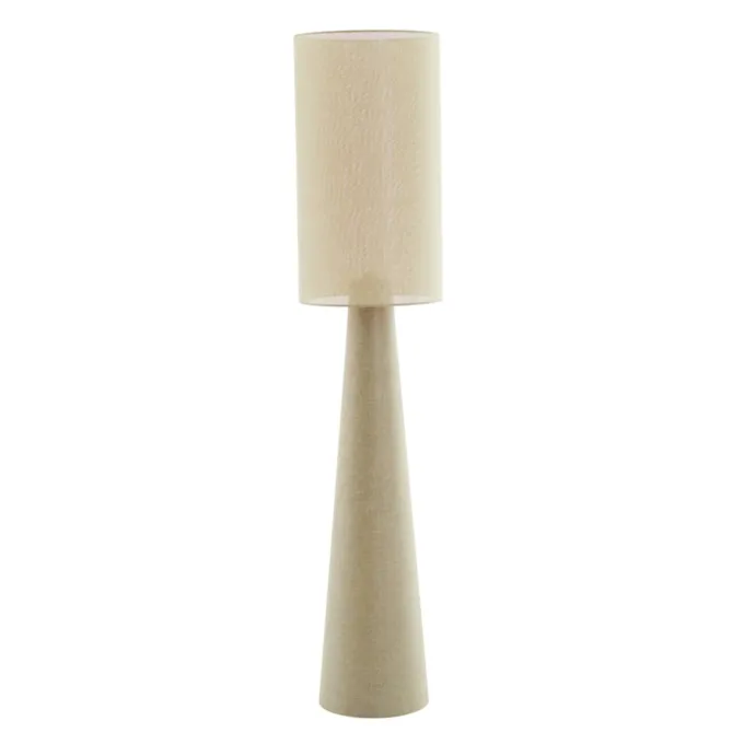 Light en Living Vloerlamp Ø38x180 cm MICKY linnen olijf groen