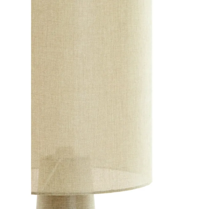 Light en Living Vloerlamp Ø38x180 cm MICKY linnen olijf groen