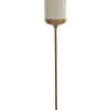 Light en Living Vloerlamp Ø23x159 cm DANIA hout print naturel+touw crème