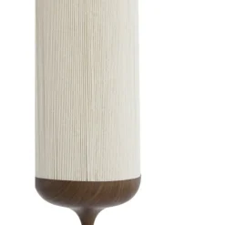 Light en Living Vloerlamp Ø23x159 cm DANIA hout print d bruin+touw crème