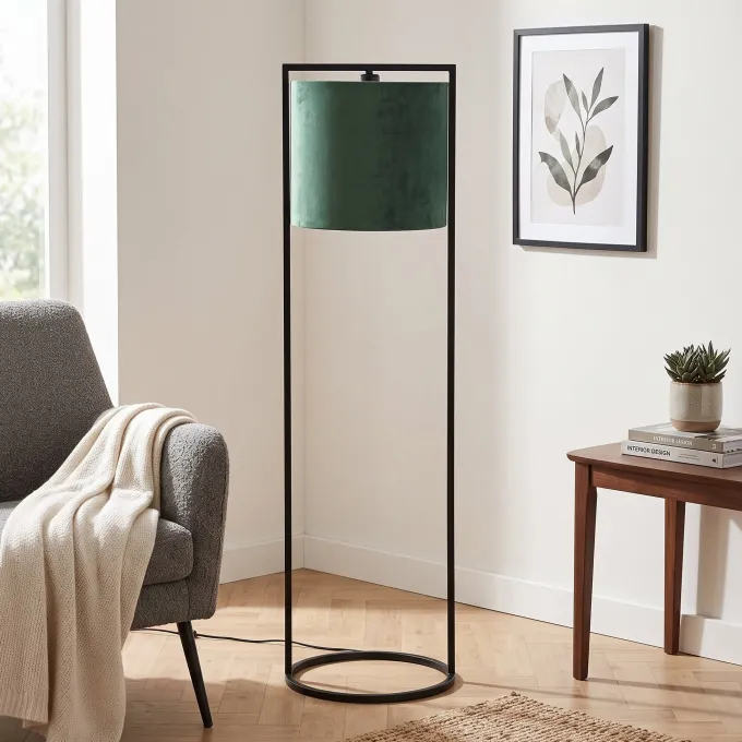 Light en Living Vloerlamp Ø35x130 cm SANTOS - groen