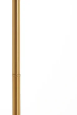 Light en Living Vloerlamp Ø30x160 cm MEDINA glas smoke+goud
