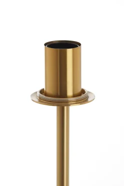Light en Living Vloerlamp Ø30x160 cm MEDINA glas smoke+goud