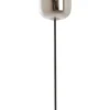 Light en Living Vloerlamp Ø35x160 cm JULIA glas smoke+zwart