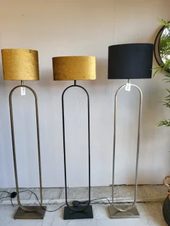 Light en Living Vloerlamp 30x15x142 cm JAMIRI mat zwart van Light & Living