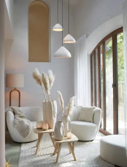 Light en Living Vloerlamp 35x20x119 cm PACECO hout mat naturel