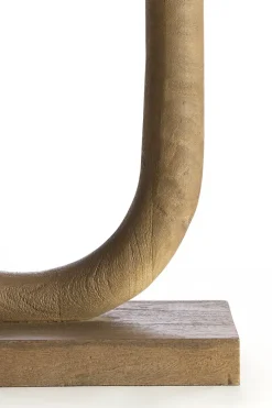 Light en Living Vloerlamp 35x20x119 cm PACECO hout grijs-donker bruin