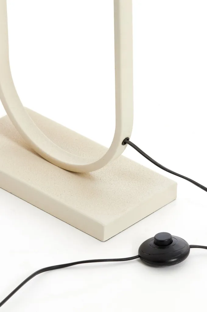 Light en Living Vloerlamp 30x15x142 cm JAMIRI crème