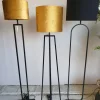 Light en Living Vloerlamp 25x25x130 cm MILEY mat zwart