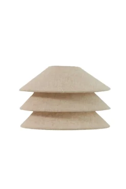Light en Living Wandlamp E14 28x14x19 cm WARIDO linnen naturel