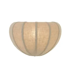 Light en Living Wandlamp E14 30x16x19 cm ZOSIA linnen naturel