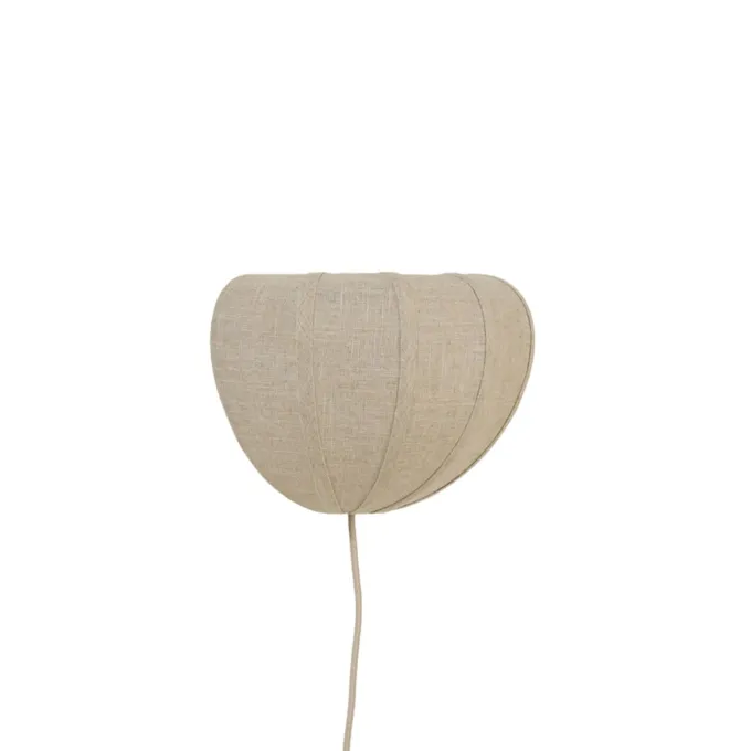 Light en Living Wandlamp E14 30x16x19 cm ZOSIA linnen naturel