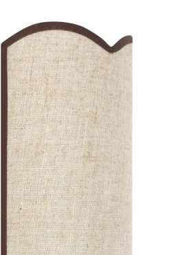Light en Living Wandlamp E14 15x10x30,5 cm VYANA linnen naturel+donker bruin