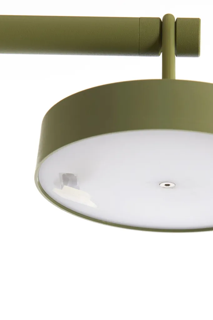 Light en Living Wandlamp LED 19x13x8,5 cm TOLIARA olijf groen