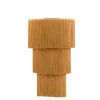 Light en Living Wandlamp 2L 33x14x59 cm MALAIKA bruin