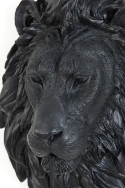 Light en Living Wandlamp 33,5x19x40,5 cm LION mat zwart