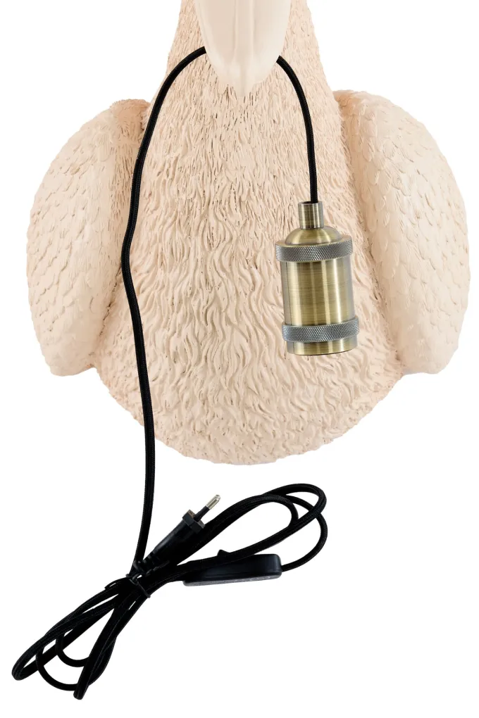 Light en Living Wandlamp 33x28x63 cm PELICAN lichtroze