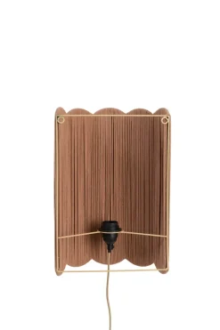 Light en Living Wandlamp 26,5x15x40 cm SIVA oud roze-terra