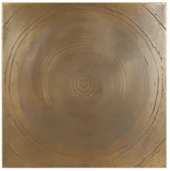 Light en Living Wandornament 60x1,5x60 cm LOLITA antiek brons
