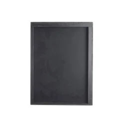 Light en Living Wandornament 80x8x60 cm COLINO hout mat zwart