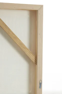 Light en Living Wandornament 90x3,5x120 cm MAREYA olijfgroen+crème