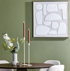 Light en Living Wandornament 80x3,5x80 cm NIEVES zand+crème