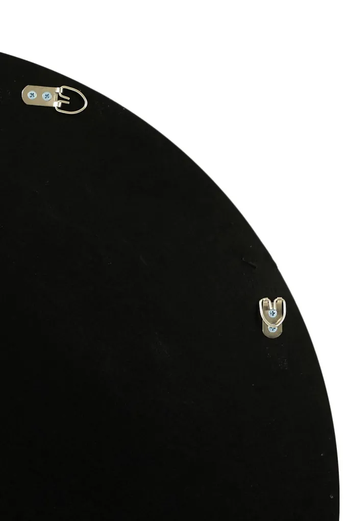 Light en Living Wandornament Ø80x6 cm YAXUNA crème-bruin+helder