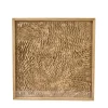 Light en Living Wandornament 80x4x80 cm XELHU zand+naturel