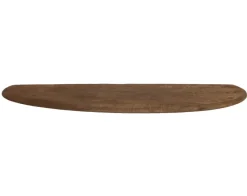 Light en Living Wandplank 49x15x3 cm GINOSU mat donker bruin