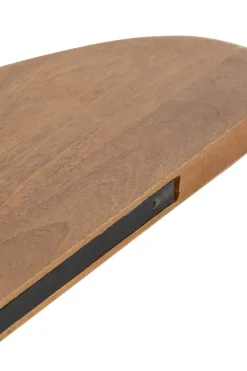 Light en Living Wandplank 49x15x3 cm GINOSU olie bruin