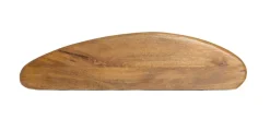 Light en Living Wandplank 70x17x3 cm GINOSU olie bruin