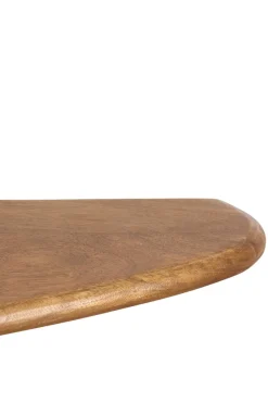 Light en Living Wandplank 100x25x3 cm GINOSU olie bruin