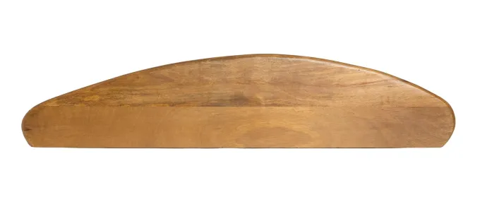 Light en Living Wandplank 80x20x3 cm GINOSU olie bruin