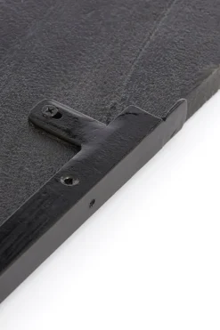 Light en Living Wandplank 70x17x2 cm GINOSA hout mat zwart