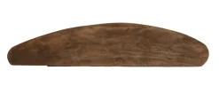 Light en Living Wandplank 80x20x3 cm GINOSU mat donker bruin