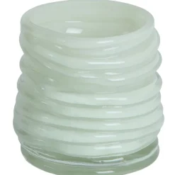 Light en Living Windlicht MILYAN Ø11,5x10,5 cm mintgroen glas | Light & Living