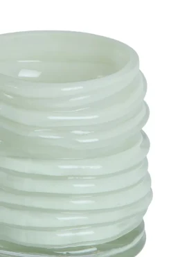 Light en Living Windlicht MILYAN Ø11,5x10,5 cm mintgroen glas | Light & Living