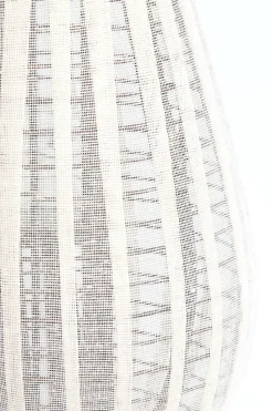 Light en Living Windlicht Ø38X70 cm DAZIO Linen Natural+donkerbruin hout