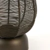 Light en Living Windlicht Ø18,5x24 cm SAMRET mat bruins-brons