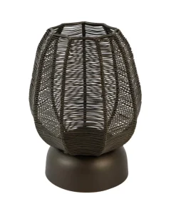Light en Living Windlicht Ø18,5x24 cm SAMRET mat bruins-brons