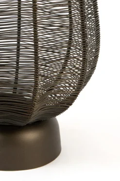 Light en Living Windlicht Ø23x38,5 cm SAMRET mat bruin-brons