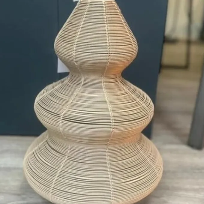 Light en Living Windlicht Ø25x35 cm CHRISTMAS TREE crème