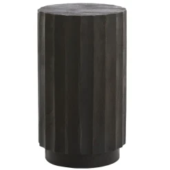 Light en Living Zuil ELLENA Ø35x60 cm | Hout Donkerbruin Mat – Light & Living