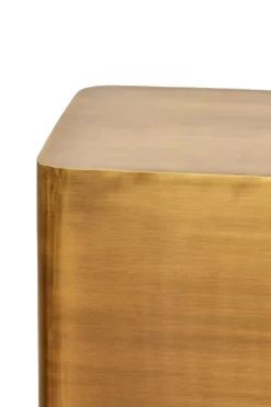 Light en Living Zuil 30,5x30,5x80 cm ALURIO antiek brons