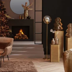Light en Living Zuil 30,5x30,5x60 cm ALURIO antiek brons