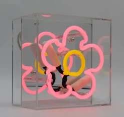 Locomocean Daisy Mini Glas Neon licht