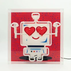 Locomocean Neon lichtbord Robot