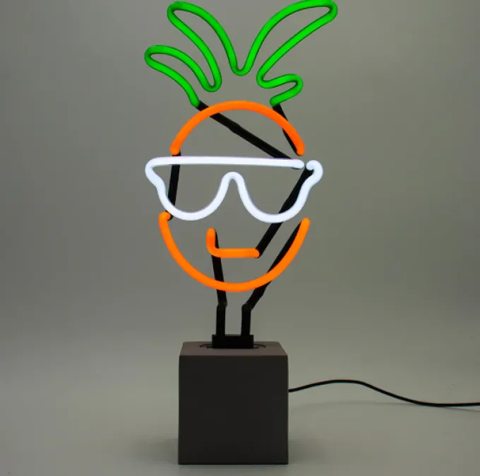Locomocean Neon licht met voet - Pineapple