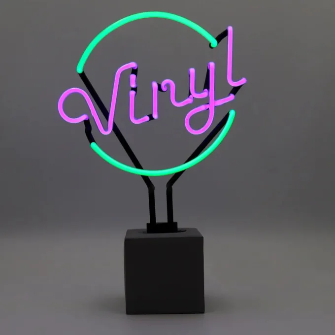 Locomocean Neon licht met voet - Vinyl