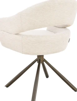 MUST Living Eetkamerstoel Clooney Naturel